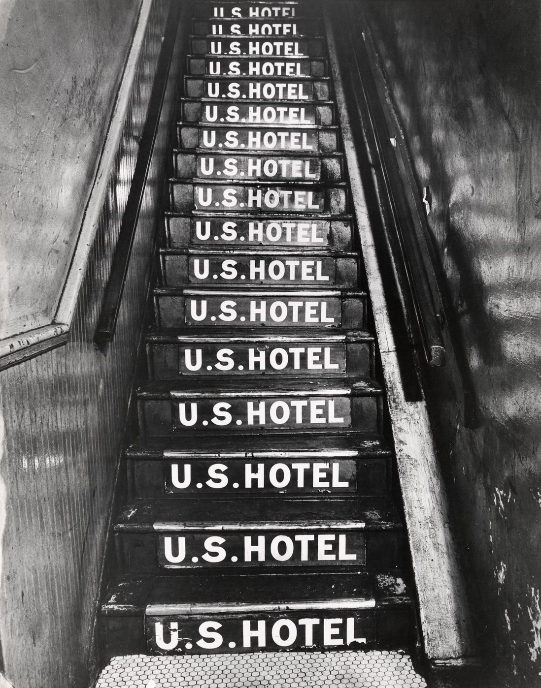 U.S.	Hotel at 263 Bowery, 1943.<br/>